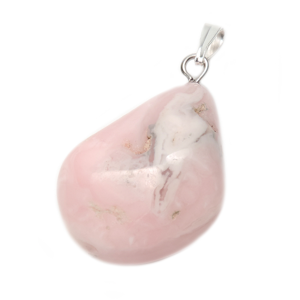 Кулон "Оберег" опал розовый асс.