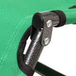 Шезлонг пляжный металл, 153х60х80 см, 100 кг, 2 положения спинки, зеленый, Green Days, YTBC051-18-6030