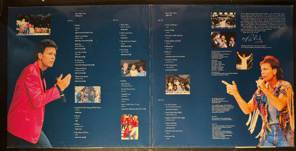 Cliff Richard ‎– From A Distance - The Event 2LP (Европа 1990г.)