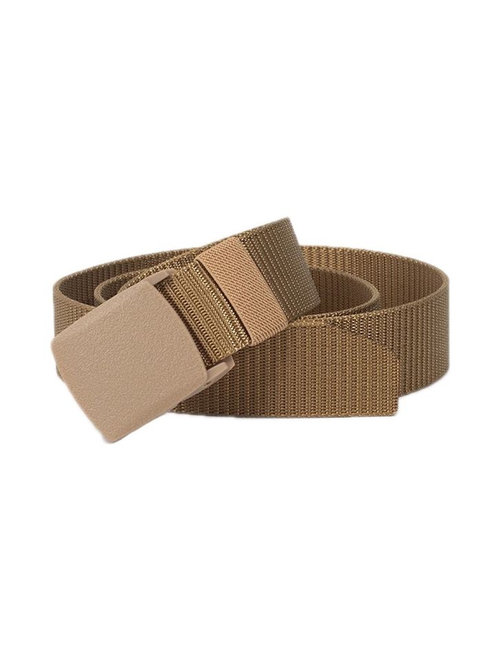 Ремень брючный с пластиковой клипсой (койот)