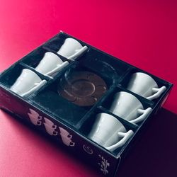 Lenardi 235-081 Кофейный набор 12пр. 90мл TROPICAL в под.уп.(х12)Фарфор