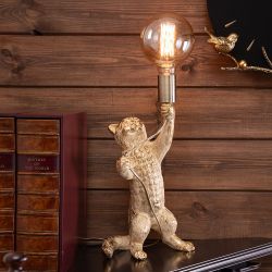 Настольная лампа Кот Мэдисон Айвори