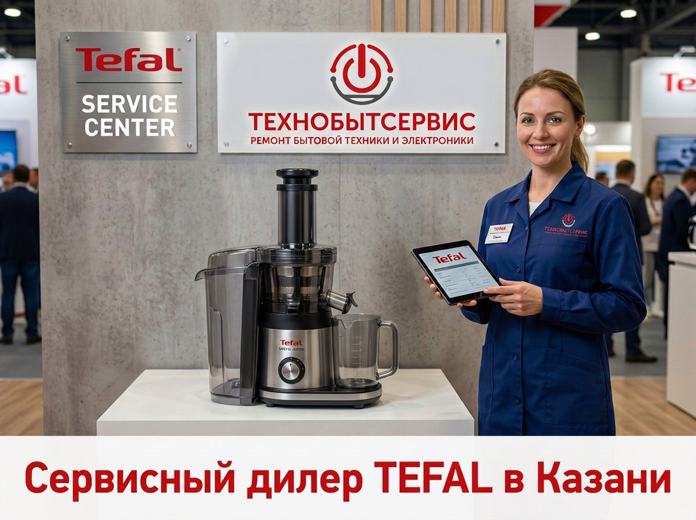 Ремонт соковыжималки Tefal в Казани