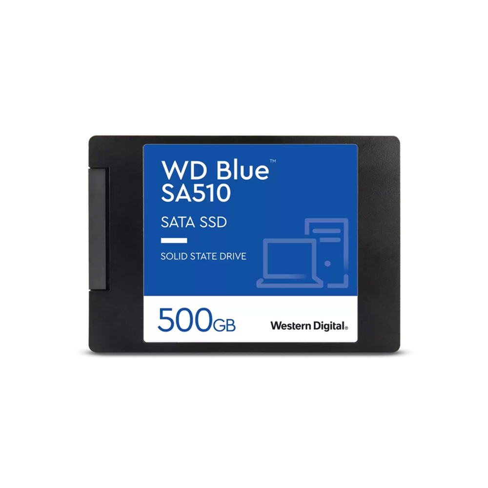 Твердотельный накопитель SSD WD Blue SA510 500GB WDS500G3B0A
