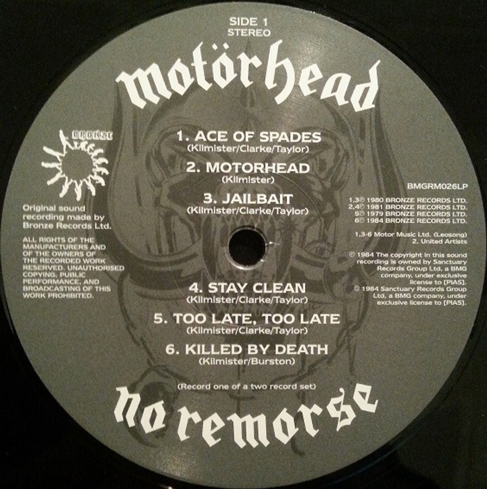 Motorhead / No Remorse (2LP)
