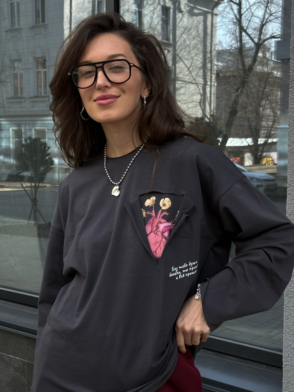 Лонг Dusha | Графитовый