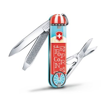 Складной нож Victorinox 0.6223.L1910 Classic c клинком из стали X55CrMo14, рукоять Cellidor