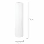 Простыня белая рулонная с перфорацией 100 шт., 70х200 см, спанбонд 15 г/м2, LAIMA ADVANCED, 631138