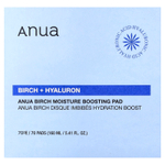 Anua, Birch, увлажняющие диски, 70 шт.