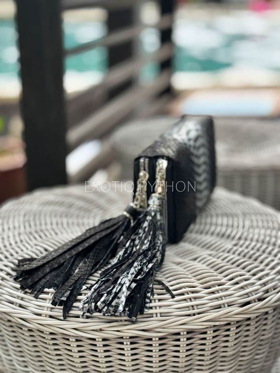 Кошелёк из натуральной кожи питона WA-259