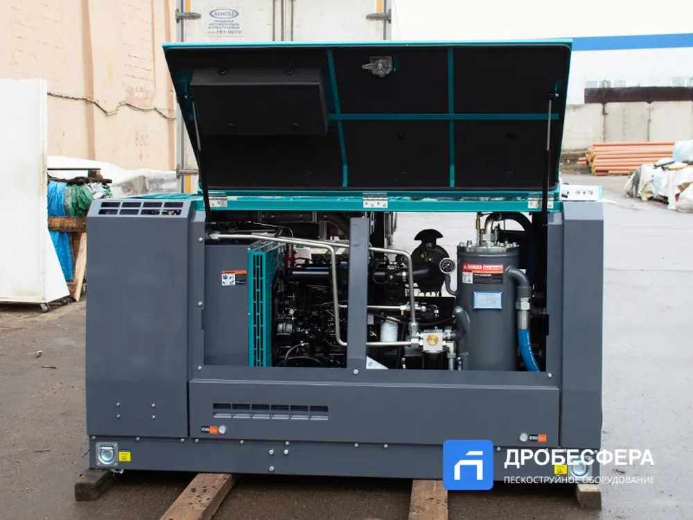 Дизельный винтовой компрессор MASTER BLAST MB185D+ АС