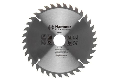 Диск пильный твердосплавный HAMMER Ф190х30мм 36зуб 205-112