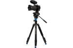 Штатив Benro A2883FS4PRO Travel с видеоголовой алюминиевый