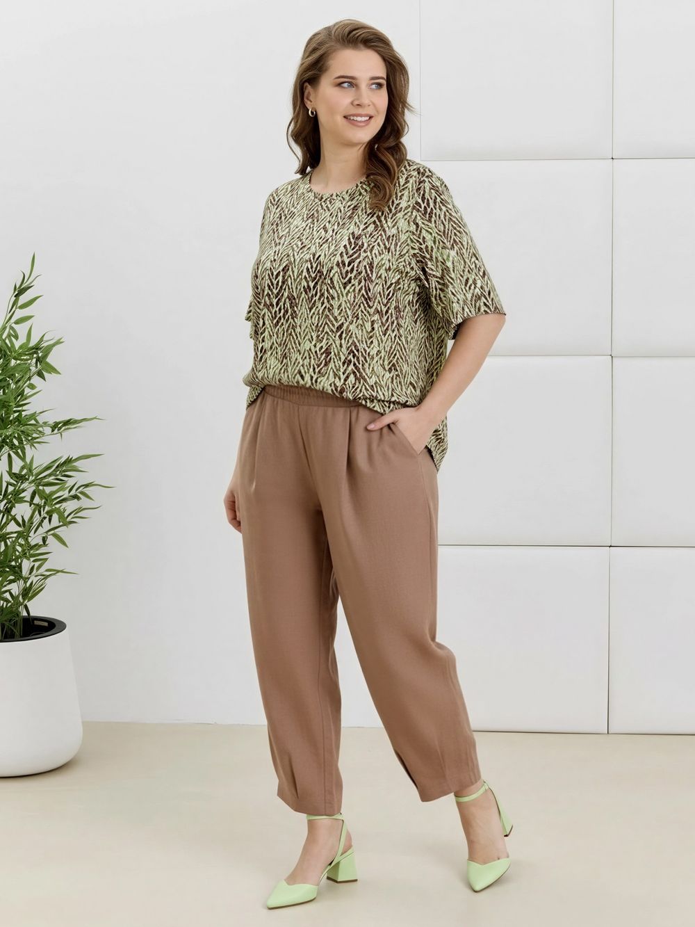 Брюки Габриэлла Виотекс КОРИЧНЕВЫЙ