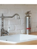 Огнетушитель-спрей с кронштейном (нержавеющая сталь) 1л