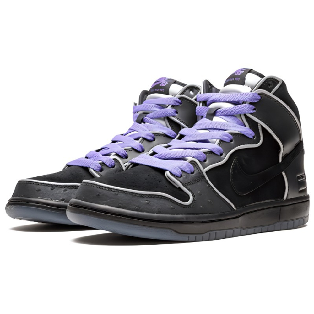 Nike black purple cheap