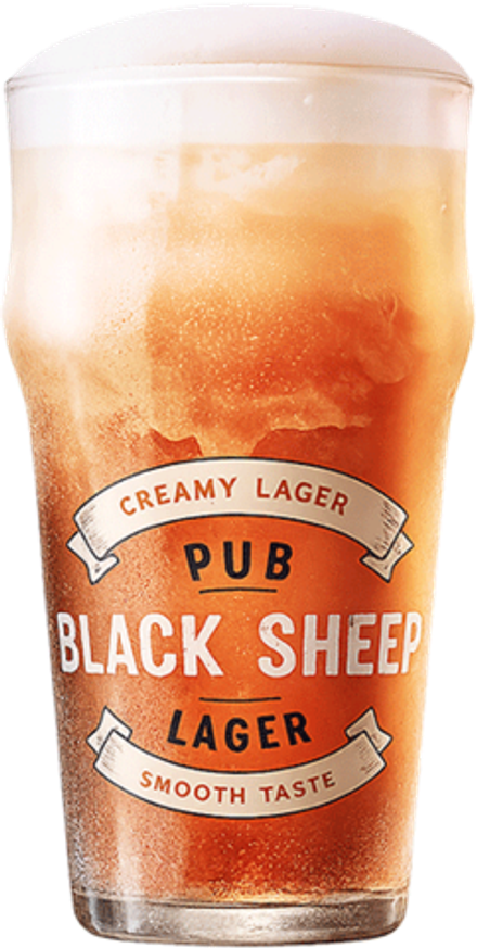 Пиво Блэк Шип Паб Лагер / Black Sheep PUB Lager 30л - кег