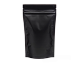 Дой-пакет металлизированный черный матовый 170х260 с замком zip-lock в наличии