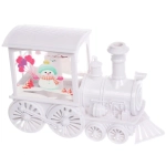 Сувенир с подсветкой «Волшебный паровозик» 8*5*14 см, Белый (работает от батареек LR44*3)