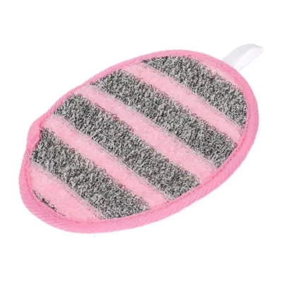 Мочалка Женская спонж, 13,5см, двусторонняя, medium/soft, Банные штучки