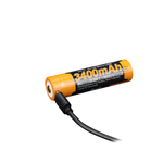 Аккумулятор Fenix 18650 ARB-L18-3400U 3500mAh Li-Ion с разъёмом USB