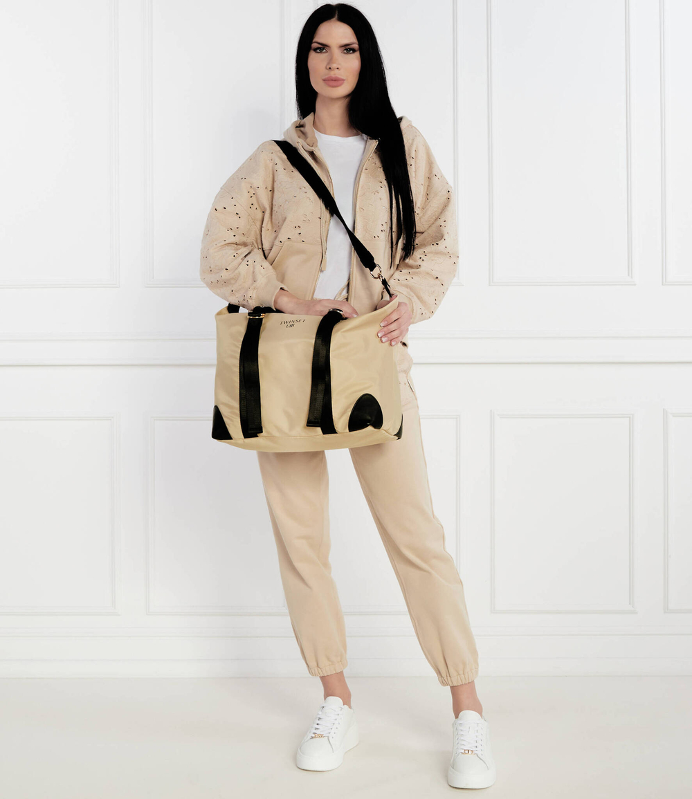 Сумка-шопер Twinset U&B - бежевый(241LL8GCC)