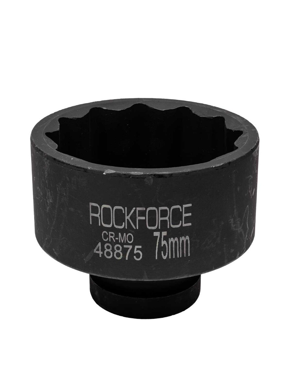 Головка ударная 1'', 75мм (12гр.) RockForce RF-48875