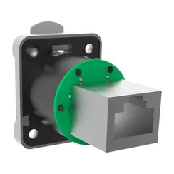 Seetronic SE8FDNH-13 Панельный разъем RJ45 проходной (серия 1)