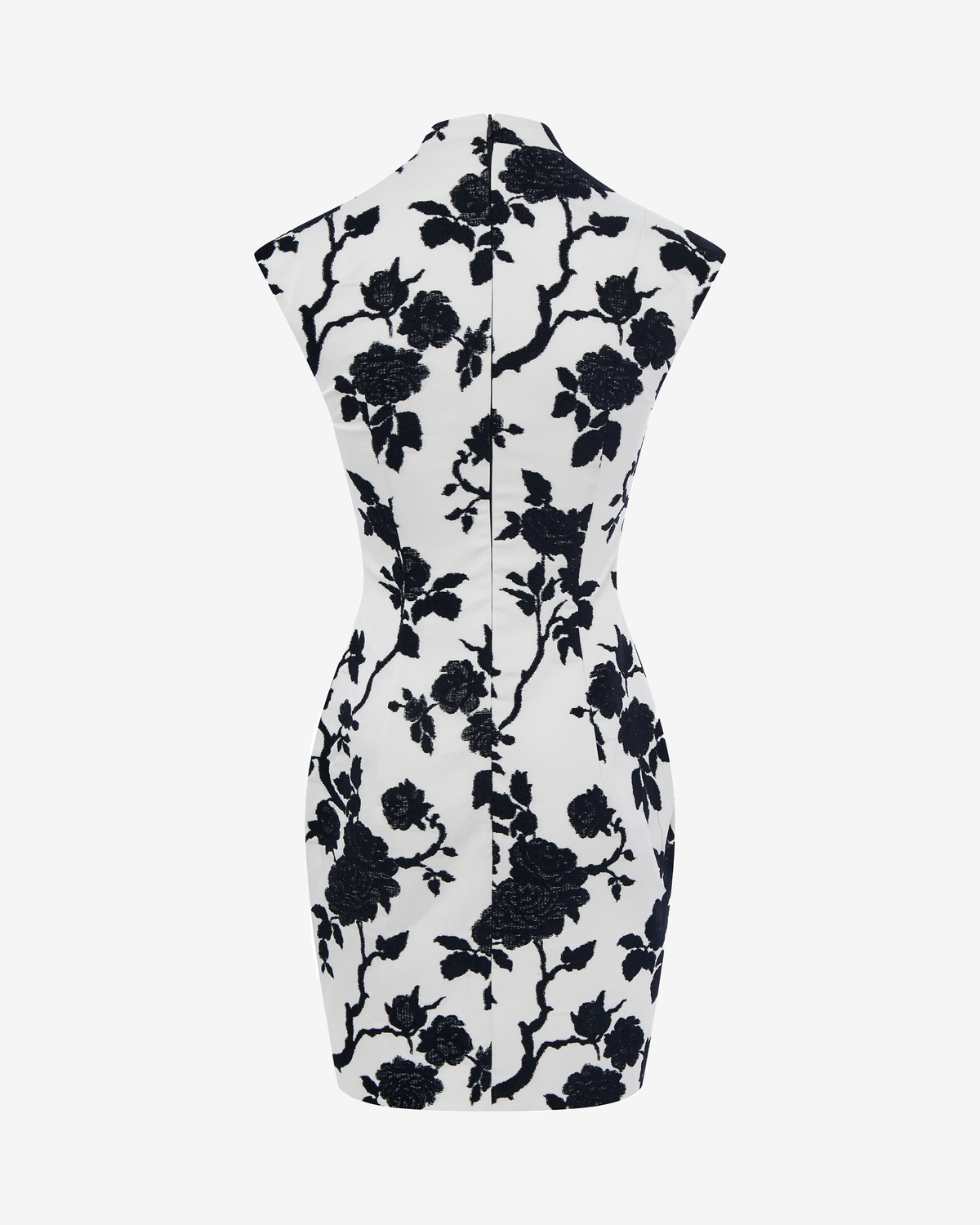 Платье мини из жакарда