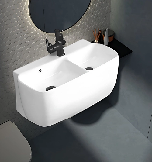 Раковина Double MARCO подвесная Ceruttispa (670x350x300)