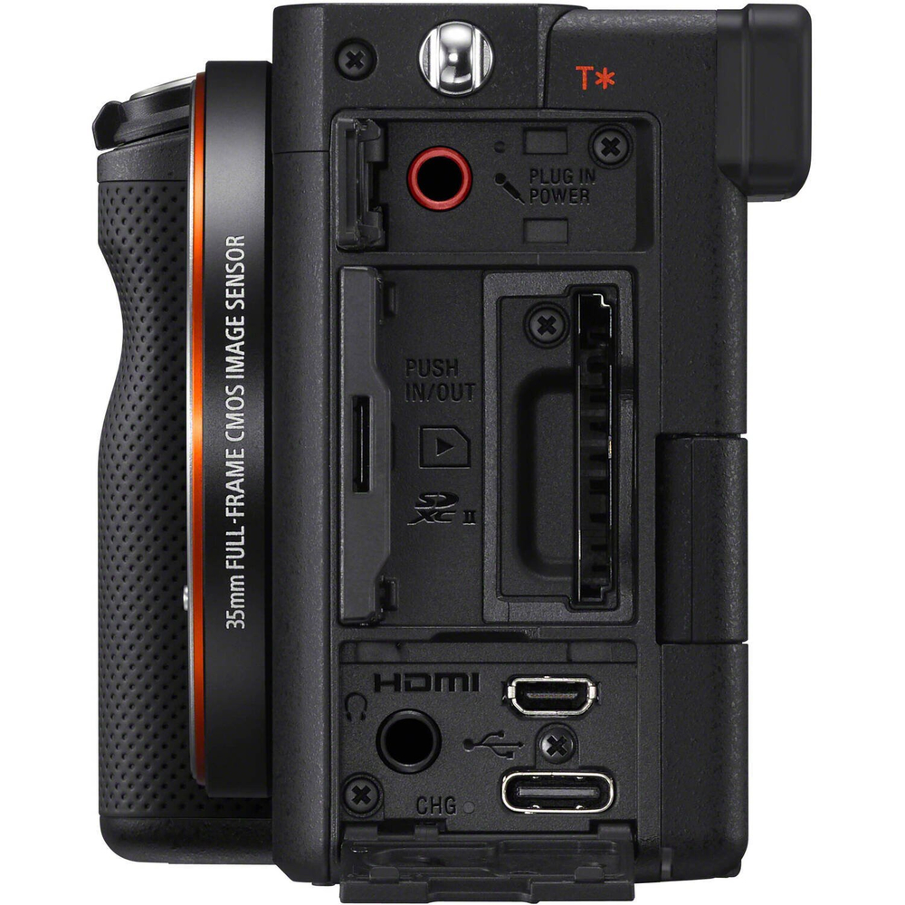 Беззеркальный фотоаппарат Sony Alpha ILCE-7CL Kit с объективом FE 28-60mm f/4-5.6, черный