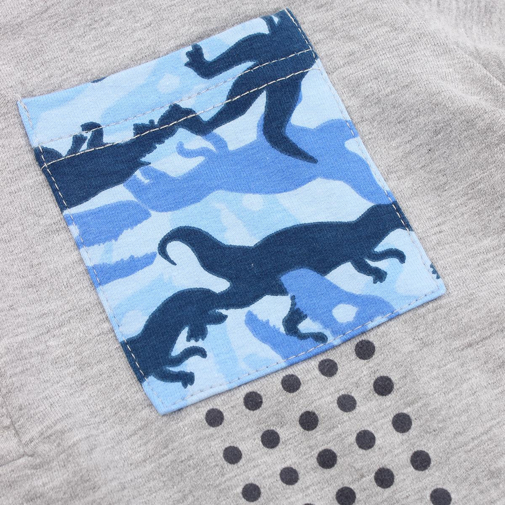 Толстовка д/мал, серый, р.128, (Батик) 00865_BAT