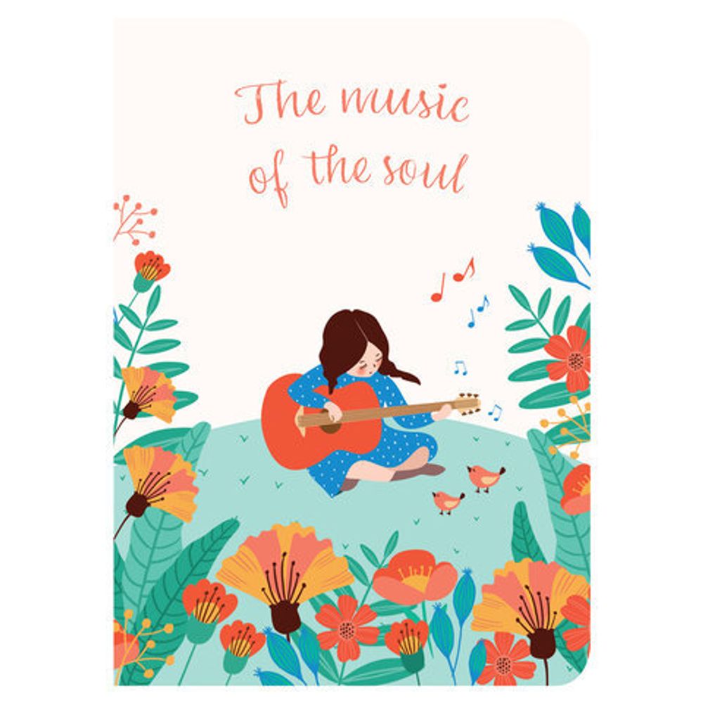 Тетрадь 60 л. в клетку обложка SoftTouch, бежевая бумага 70 г/м2, сшивка, В5 (179х250 мм), ГАРМОНИЯ, BRAUBERG, 1403816