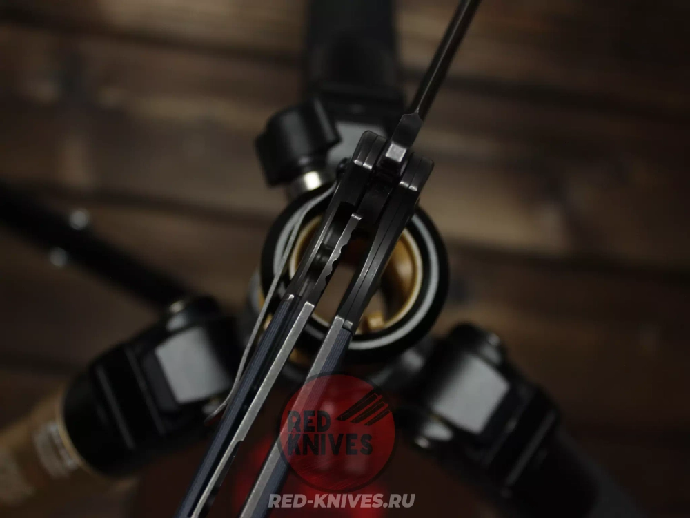 Нож Steelclaw "Резервист" сине-черные накладки