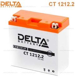 Аккумуляторная батарея Delta CT 1212.2 (12V / 14Ah) [YT14B-BS]