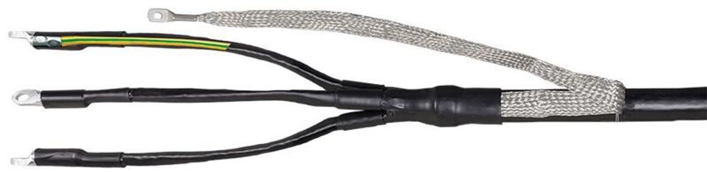 Муфта концевая ПКВ(Н)тпбэ 3х16/25 с болт. наконечн.; ППД ПВХ/СПЭ изоляция 1кВ IEK UZM-XLBK1-NVN3-1625SZ