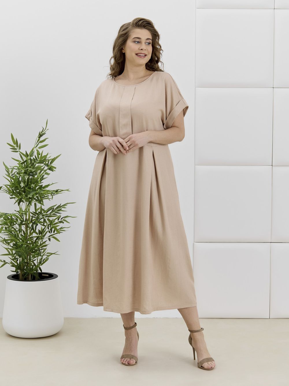 Платье Скарлет Виотекс БЕЖЕВЫЙ