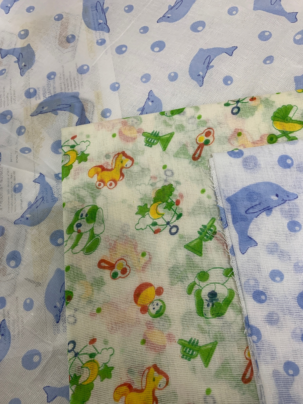 Набор ситцевых пеленок (5 штук) 80*120 (Людин А.В.)