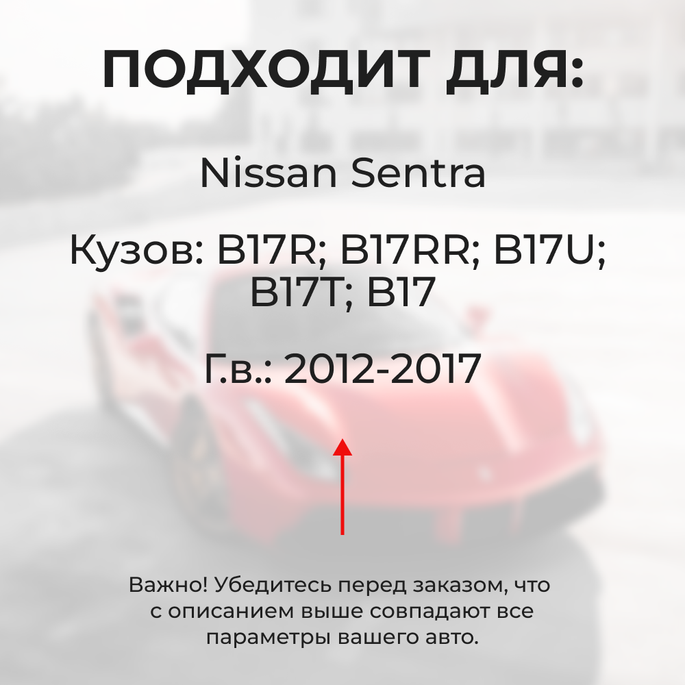 Ремкомплект (втулки) петель дверей Nissan Sentra B17 (4 петли, RPD1-4) 2012-2017