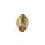 Муфта для PE-X труб аксиальная латунь Дн 16 РОС