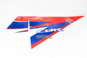 86643-KPP-T30ZC. STRIPE, R. MIDDLE COWL *TYPE1*. Honda CBR125, CBR150