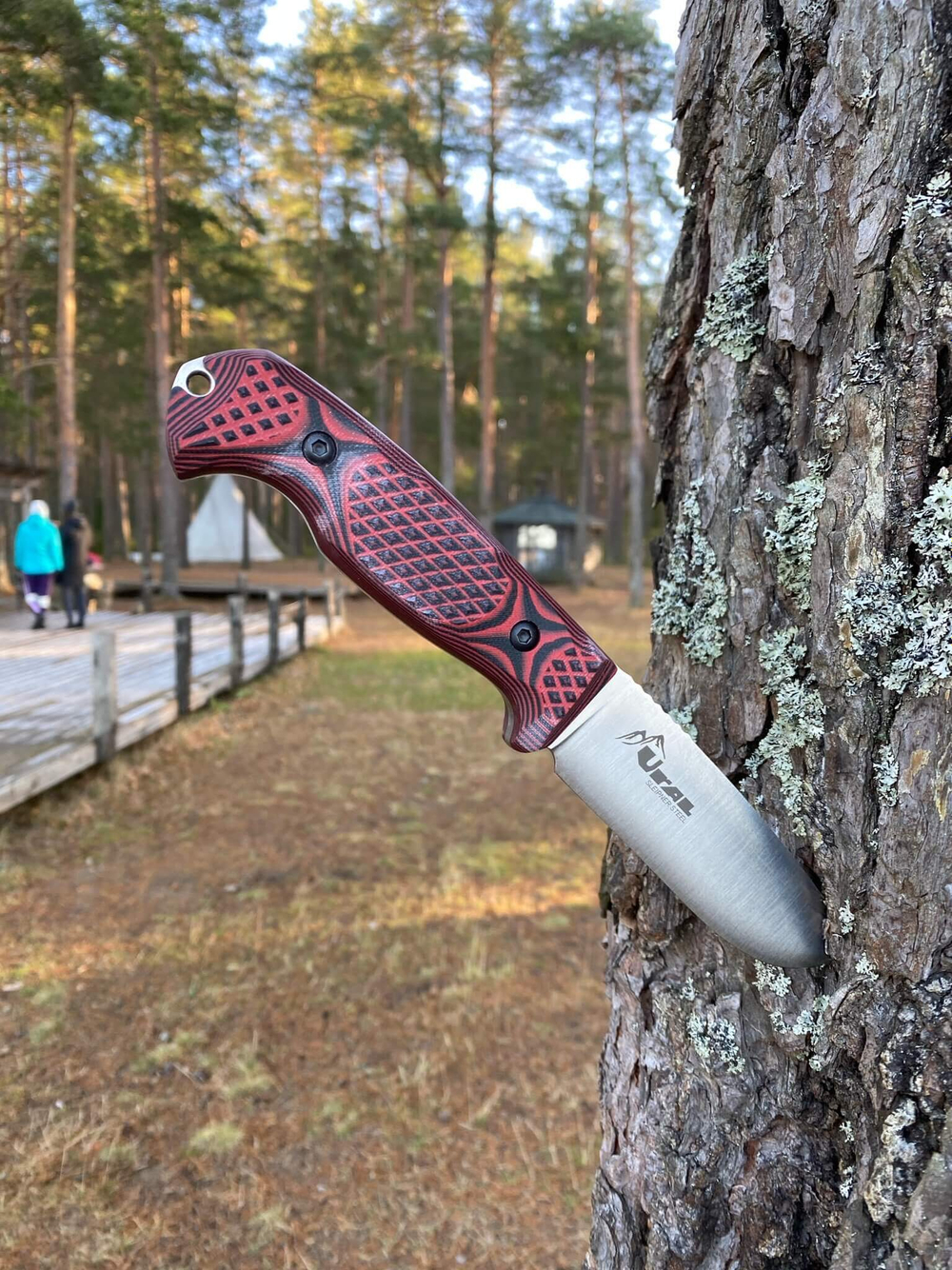Туристический нож Ural Sleipner Satin G10
