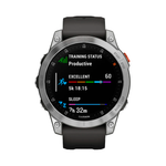 Умные часы Garmin Epix (Gen 2), 47mm, Slate Steel (010-02582-01)