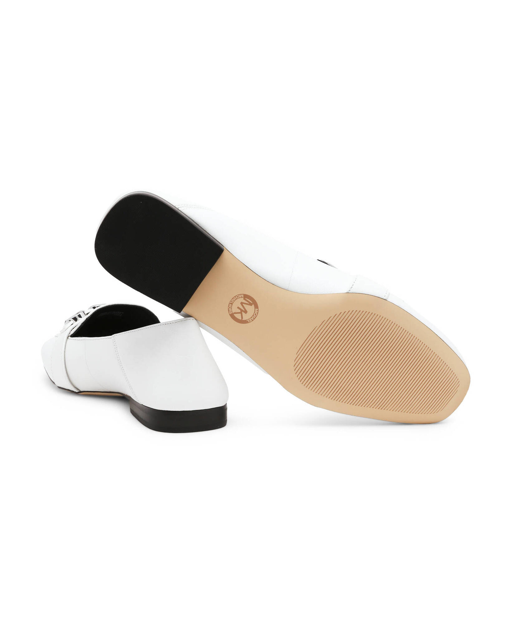 Кожаные мокасины madelyn Michael Kors - белый(40R3MDFP1L)