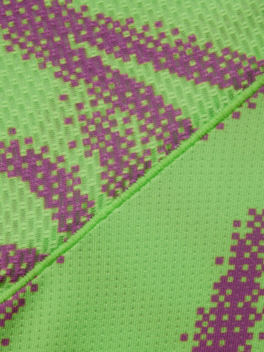 Майка мужская GRI Старт зелёно-фиолетовая