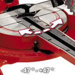 Пила торцовочная с протяжкой Einhell TC-SM 2534/1 Dual 2,1кВт 250х30мм