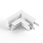 Коннектор угловой для встраиваемого шинопровода белый Slim Magnetic 85092/11