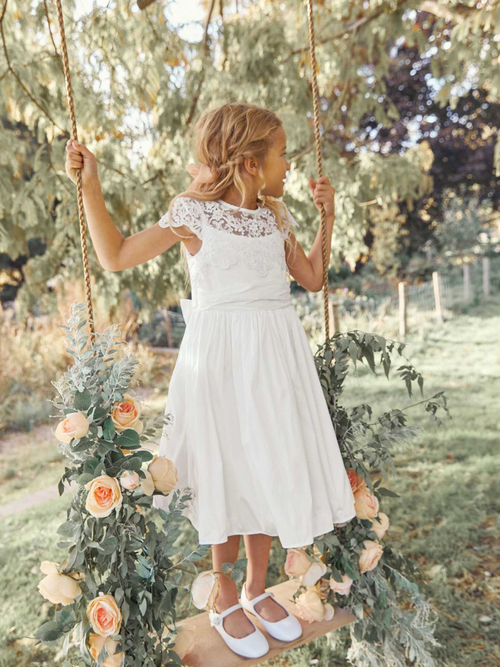 Платье для девочки Next C11-667, Белый