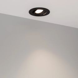 Светильник MS-ATOLL-BUILT-TURN-R94-10W Day4000 (BK, 60 deg, 230V) (Arlight, IP54 Металл, 5 лет) 044620