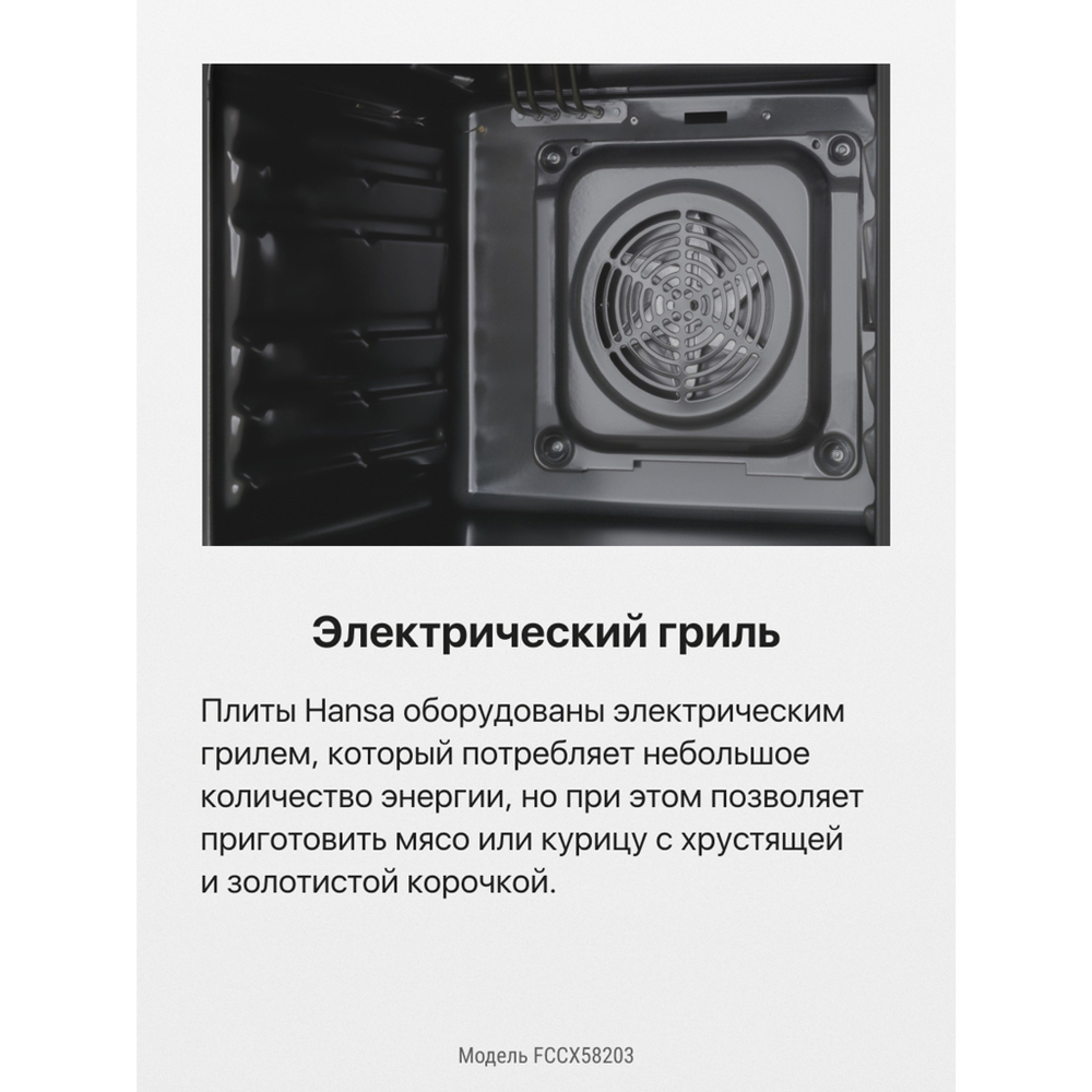 Электрическая плита Hansa FCCX58203